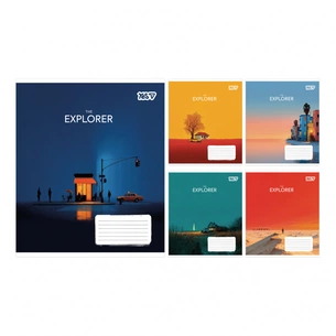Зошит Yes The explorer А5 60 аркушів лінія (769054) зображення 1