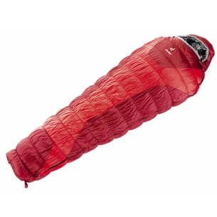 Спальний мішок Deuter Exosphere -4° SL fire-cranberry левый (37630 5520 1) зображення 1