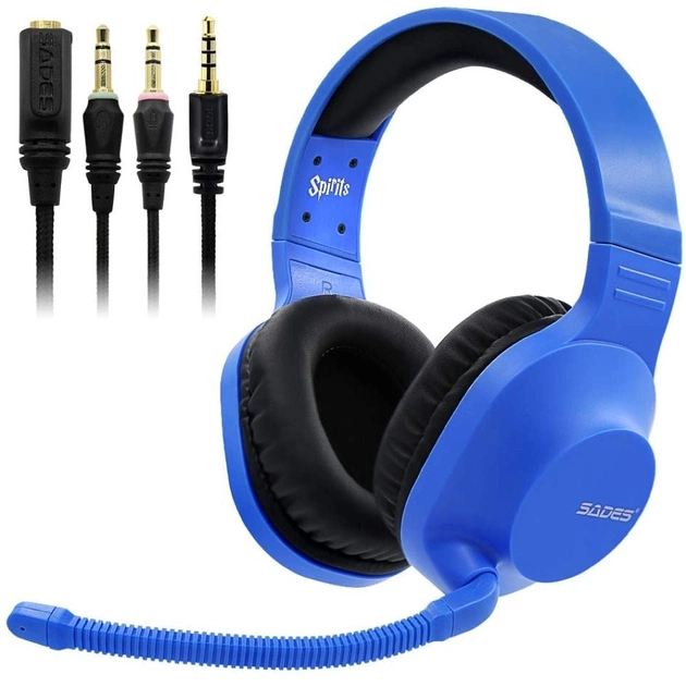 Гарнітура Sades SA-721 Spirits Blue (sa721blj) - изображение 1