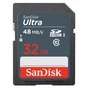 Карта пам'яті SanDisk 32GB SDHC Class 10 UHS-I (SDSDUNB-032G-GN3IN) - зменшене зображення 1
