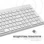 Клавіатура OfficePro SK985W Wireless/Bluetooth White (SK985W) - зменшене зображення 9