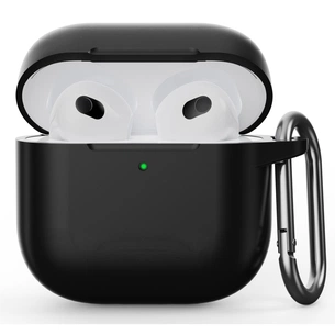 Чохол для навушників Armorstandart Hang Case для Apple AirPods 4 Black (ARM81277) зображення 1