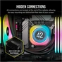 Система рідинного охолодження Corsair iCUE Link H100i LCD RGB (CW-9061007-WW) - зменшене зображення 10