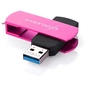 USB флеш накопичувач eXceleram 16GB P2 Series Rose/Black USB 3.1 Gen 1 (EXP2U3ROB16) - зменшене зображення 2