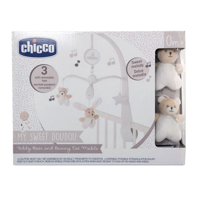 Мобіле Chicco механічний на ліжечко My Sweet Doudou (09714.00) - picture 3