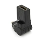 Перехідник microHDMI M to HDMI F 360° Voltronic (YT-A-microHDMI(M)/(F)360°) - зменшене зображення 3