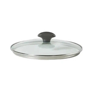Кришка для посуду TVS скляна з металевим обідком 30 см (94651300031001) picture 1