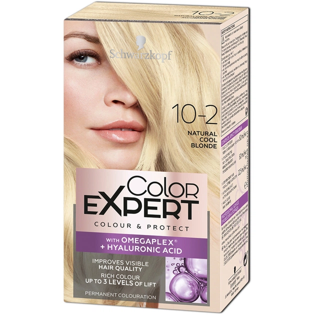 Фарба для волосся Color Expert 10-2 Натуральний Холодний Блонд 142.5 мл (5012583205302) - изображение 1