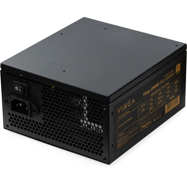 Блок живлення Vinga 1800W (PSU-1800W) - зображення 1
