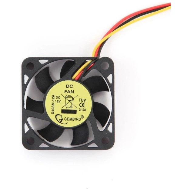 Кулер для корпуса Gembird D40SM-12A - изображение 1