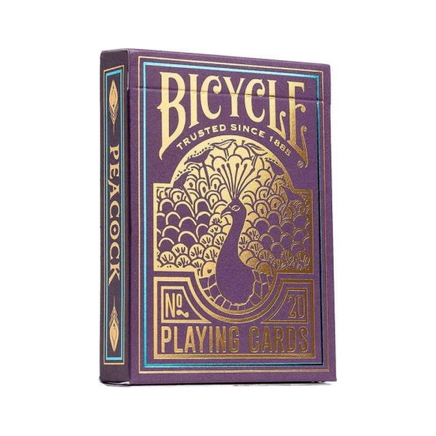 Гральні карти Bicycle Peacock (purple) (ВР_КГБПП) - изображение 1