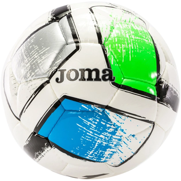 Мяч футбольный Joma Dali II білий, мультиколор Уні 5 400649.211.5 (8424309612962) - изображение 1