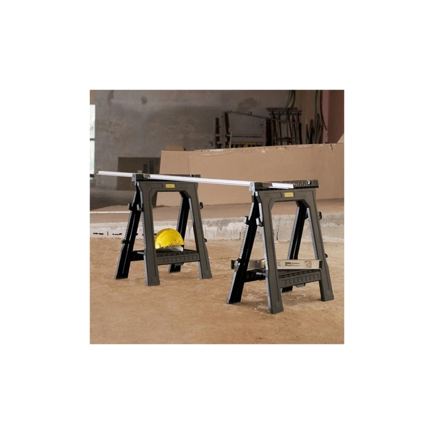 Верстак Stanley козли складані 2 шт., 693x105x815 мм, мак 454 кг (STST1-70713) - picture 2