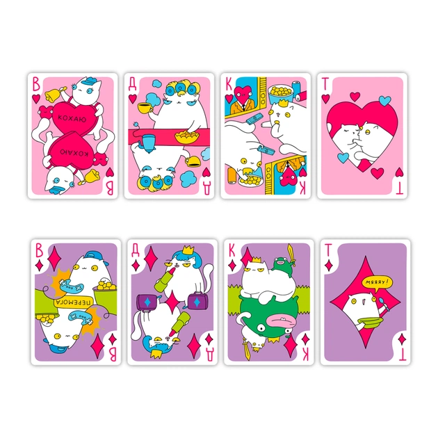 Гральні карти Orner Maliunok. Карти котячі (orner-2765) - picture 4