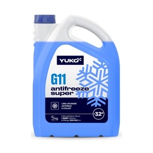 Антифриз Yuko -32 Super G11 синій. ПЕ кан.5л (5 кг.) (4823110404423) изображение 1