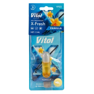 Ароматизатор для автомобіля VITOL X-Fresh Vanilla (VF03) picture 1