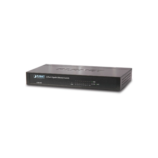 Комутатор мережевий Planet GSD-805-EU - зображення 1