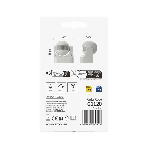 Датчик руху EMOS G1120 - picture 8