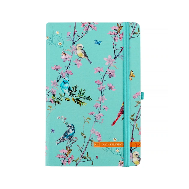 Книга записна Axent Partner Olga Selyshcheva, Spring 125x195 мм 96 аркушів, клітинка (8621-1-A-OS) - изображение 1