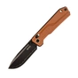 Ніж SRM Rubik 7228B 140Cr, Brown Micarta, Black Stonewash (7228B-MN2) - зменшене зображення 2