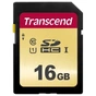 Карта пам'яті Transcend 16GB SDHC class 10 UHS-I U1 (TS16GSDC500S) - зменшене зображення 1
