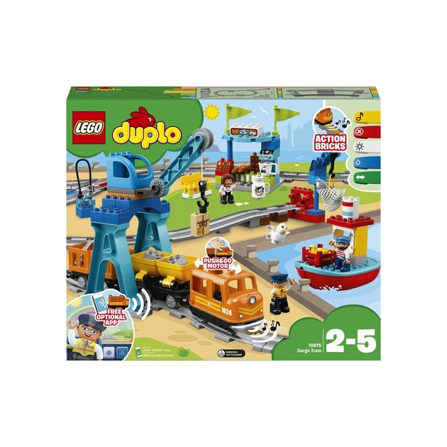 Конструктор LEGO Duplo Вантажний потяг (10875) - зображення 1