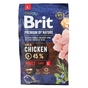 Сухий корм для собак Brit Premium Dog Adult L 3 кг (8595602526444) - зменшене зображення 2