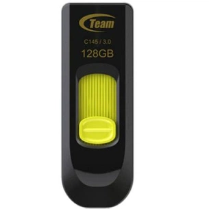 USB флеш накопичувач Team 128GB C145 Yellow USB 3.0 (TC1453128GY01) зображення 1