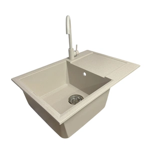 Мийка кухонна Adamant Horizon Medium Avena + змішувач (4824296104406) зображення 1