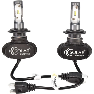 Автолампа SOLAR H7 12/24V 6000K 4000Lm 50W Seoul CSP (8107) зображення 1