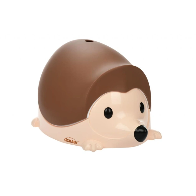 Горщик Qcbaby Ёжик коричневый (QC9903brown) - изображение 1