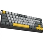 Клавіатура Ajazz x NacodeX NK68 V2 Red Switch LED USB UA Black/Grey/Yellow (NK68-V2-R-BGY) - зменшене зображення 3