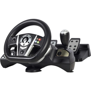 Кермо Gembird STR-M-01 PC/PS3/PS4/Nintendo Black (STR-M-01) зображення 1