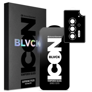 Скло захисне Armorstandart Supreme Plus Black Icon Samsung S25 (ARM85453) зображення 1