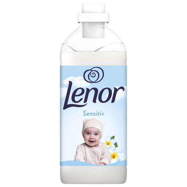 Кондиціонер для білизни Lenor Для чутливої шкіри 1600 мл (8006540889879) - зображення 1