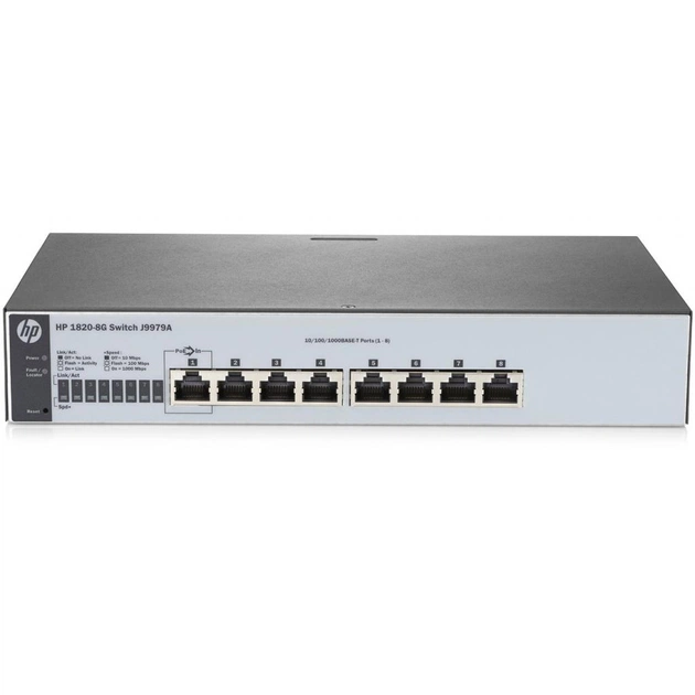 Комутатор мережевий HP 1820-8G (J9979A) - изображение 1
