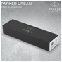 Ручка кулькова Parker URBAN 17 UKRAINE Muted Black GT BP Тризуб на торці (30035_TR) - зменшене зображення 7