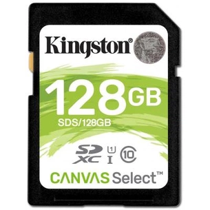 Карта пам'яті Kingston 128GB SDXC class 10 UHS-I (SDS/128GB) зображення 1