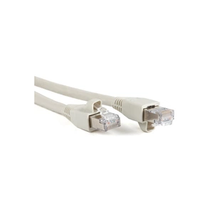 Патч-корд Kingda 0.5м, FTP, cat.5e, CU, 24AWG, grey (KD-PAFT4050GY) зображення 1