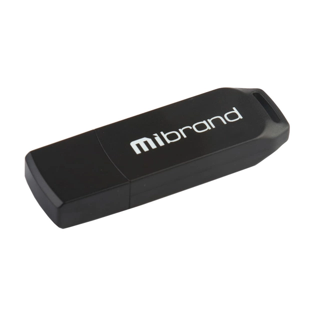 USB флеш накопичувач Mibrand 16GB Mink Black USB 2.0 (MI2.0/MI16P4B) - зображення 1