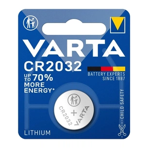 Батарейка Varta CR2032 Lithium (06032101401) зображення 1