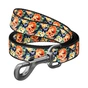 Повідок для собак WAUDOG Nylon "Гламурні черепа" L 25 мм х 122 см (4936) - зменшене зображення 1