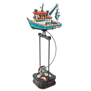 Конструктор Robotime Rokr 3D Lucky Trawler (MCD08) зображення 1