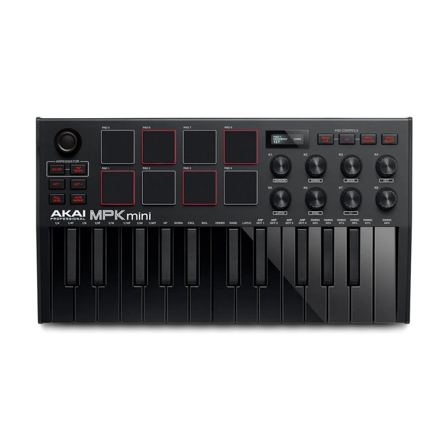 MIDI-клавіатура Akai MPK MINI MK3 Black (230876) - picture 1