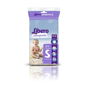 Підгузки Libero Swimpants Small 6 шт (7-12 кг) для плавання (7322540887426) зображення 1