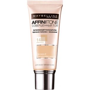 Тональний крем Maybelline New York Affinitone 14 - Кремово-бежевий 30 мл (3600530403622) зображення 1