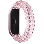 Ремінець до фітнес браслета XoKo Decorative для Xiaomi Mi Band 3/4 Pink (XK-XM-NG-Pink) - зменшене зображення 1