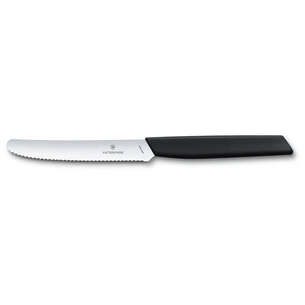 Кухонний ніж Victorinox Swiss Modern Tomato Sausage 11см Black (6.9003.11W) зображення 1