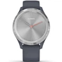 Смарт-годинник Garmin vivomove 3S, Silver, Granite Blue, Silicone (010-02238-20) - зменшене зображення 6