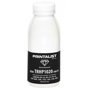 Тонер HP LJ 1010/1020/1022 , 100г Black Printalist (TRHP1020-100-PL) зображення 1